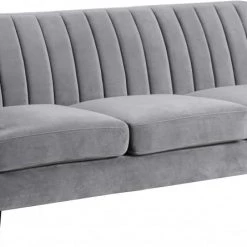 Meridian Furniture Lola Velvet Sofa Living Room
