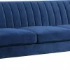 Meridian Furniture Lola Velvet Sofa Living Room