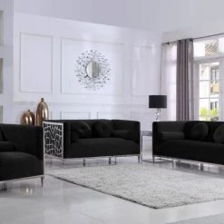 Meridian Furniture Opal Velvet Sofa