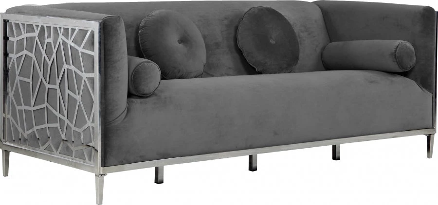 Meridian Furniture Opal Velvet Sofa