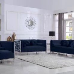 Meridian Furniture Opal Velvet Sofa