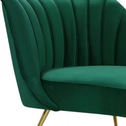 Meridian Furniture Margo Velvet Chaise Lounge