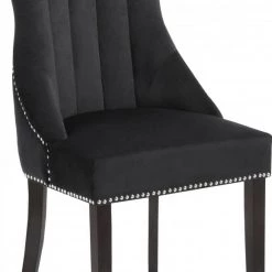 Meridian Furniture Oxford Velvet Dining Chair Set Of 2 Dining Room