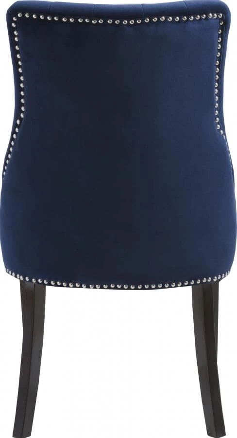 Meridian Furniture Oxford Velvet Dining Chair Set Of 2 Dining Room