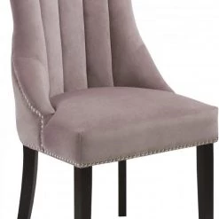 Meridian Furniture Oxford Velvet Dining Chair Set Of 2 Dining Room