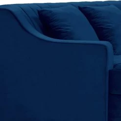 Meridian Furniture Jackson Velvet 2 Piece Sectional Living Room