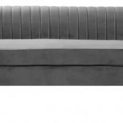 Meridian Furniture Graham Velvet 3 Piece Sectional