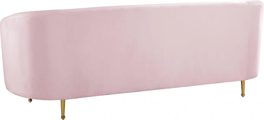 Meridian Furniture Living Room Lavilla Velvet Sofa