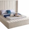 Meridian Furniture Bedroom Kiki Velvet Bed