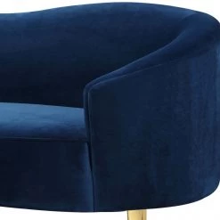 Meridian Furniture Ritz Velvet Sofa Living Room