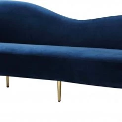 Meridian Furniture Ritz Velvet Sofa Living Room