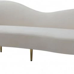 Meridian Furniture Ritz Velvet Sofa Living Room
