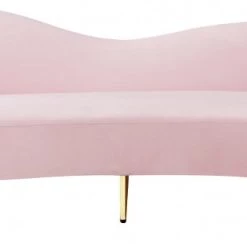 Meridian Furniture Ritz Velvet Sofa Living Room