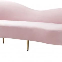 Meridian Furniture Ritz Velvet Sofa Living Room