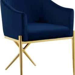 Meridian Furniture Xavier Velvet Dining Chair