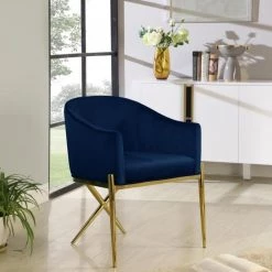 Meridian Furniture Xavier Velvet Dining Chair