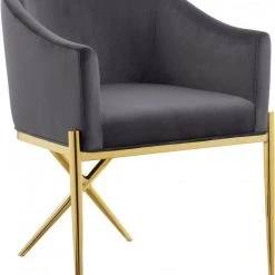 Meridian Furniture Xavier Velvet Dining Chair