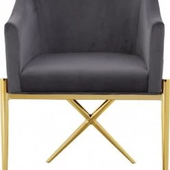 Meridian Furniture Xavier Velvet Dining Chair