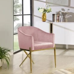 Meridian Furniture Xavier Velvet Dining Chair