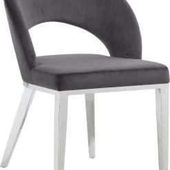 Meridian Furniture Dining Room Roberto Velvet Dining Chair