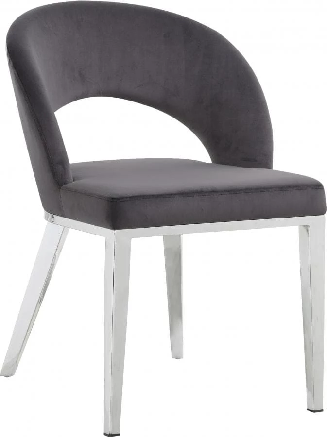 Meridian Furniture Dining Room Roberto Velvet Dining Chair