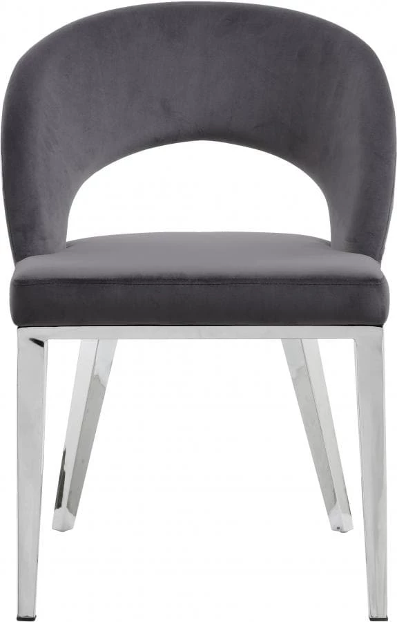 Meridian Furniture Dining Room Roberto Velvet Dining Chair