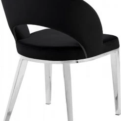 Meridian Furniture Dining Room Roberto Velvet Dining Chair