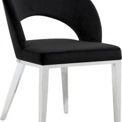 Meridian Furniture Dining Room Roberto Velvet Dining Chair