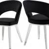 Meridian Furniture Dining Room Roberto Velvet Dining Chair