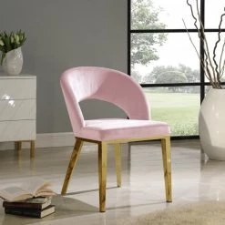 Meridian Furniture Roberto Velvet Dining Chair