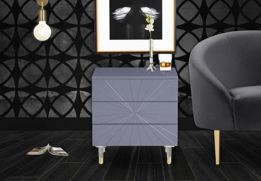 Meridian Furniture Starburst Side Table Living Room