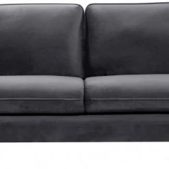 Meridian Furniture Poppy Velvet Sofa Living Room