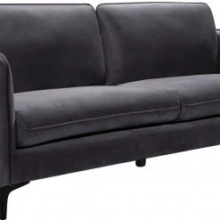 Meridian Furniture Poppy Velvet Sofa Living Room