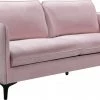 Meridian Furniture Poppy Velvet Sofa Living Room