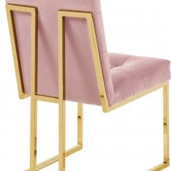 Meridian Furniture Pierre Velvet Dining Chair Set Of 2