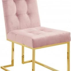 Meridian Furniture Pierre Velvet Dining Chair Set Of 2