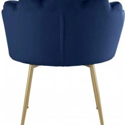 Meridian Furniture Claire Velvet Accent Chair / Dining Chair Set Of 2