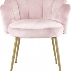 Meridian Furniture Claire Velvet Accent Chair / Dining Chair Set Of 2