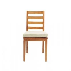 VIG Dining Room Modrest Lance Modern Ash Wood Dining Chair W/ Cushion (Set Of 2)