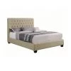 Coaster Chloe Tufted Upholstered Bed Bedroom