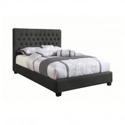 Coaster Chloe Tufted Upholstered Bed Bedroom