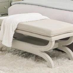 Coaster Camille California King Button Tufted Bed Grey Bedroom