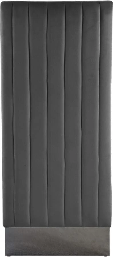 Meridian Furniture Dining Room Porsha Velvet Dining Chair Set Of 2