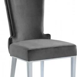 Meridian Furniture Serafina Velet Dining Chair Set Of 2