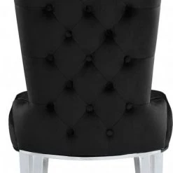 Meridian Furniture Serafina Velet Dining Chair Set Of 2