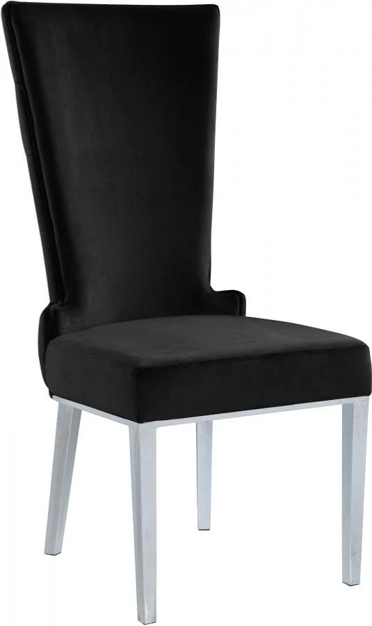 Meridian Furniture Serafina Velet Dining Chair Set Of 2