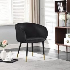 Meridian Furniture Louise Velvet Dining Chair