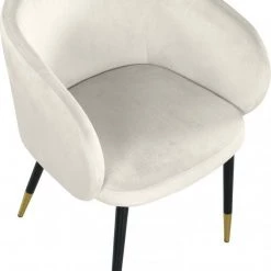 Meridian Furniture Louise Velvet Dining Chair