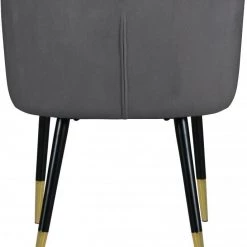 Meridian Furniture Louise Velvet Dining Chair