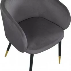 Meridian Furniture Louise Velvet Dining Chair